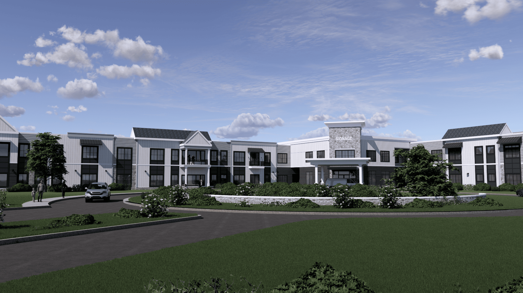 Azura Holmdel main entry rendering